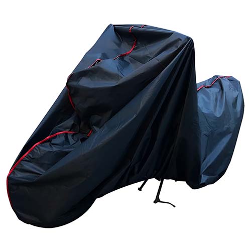 CUBRE MOTO SILVER NEGRO TALLE L DINAMIC