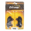 PASTILLA DE FRENO HONDA STREET BIKE CMX 250 NUEMRO 61 DEL. FRIMA (102)