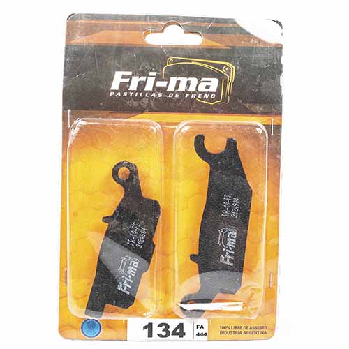 PASTILLA DE FRENO YAMAHA YFM 250 RAPTOR 08/13 DEL. FRIMA (134)