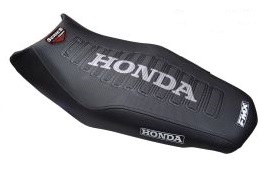 FUNDA ASIENTO HONDA CG150 TITAN M/N NEGRO/NEGRO/BLANCO (MXH HFS 43NNB)