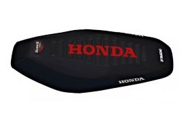 FUNDA ASIENTO HONDA WAVE 2017 NEGRO/NEGRO/ROJO (MXH HFS 66NNR)