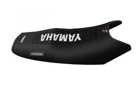 FUNDA ASIENTO YAMAHA YBR 125 ED FULL NEGRO/NEGRO/BLANCO FMX (MXY HFS 69NNB)