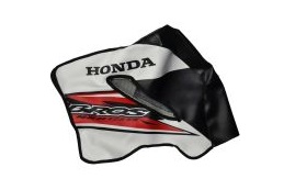 FUNDA TANQUE HONDA BROS ORIG. ESTAMPADO BLANCO FMX (THG 18E-B)