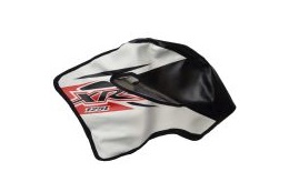 FUNDA TANQUE HONDA XR125L ESTAMPADO BLANCO FMX (THG 19E-B)