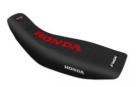 FUNDA ASIENTO HONDA XR250 TORNADO NEGRO/NEGRO/ROJO (MXH HFS 8NNR)