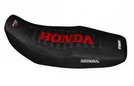 FUNDA ASIENTO HONDA XR 125L NEGRO/NEGRO/ROJO (MXH HFS 19NNR)