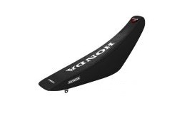 FUNDA ASIENTO HONDA CBX 250 TWISTER NEGRO/NEGRO/BLANCO (MXH HFS 20NNB)