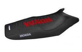 FUNDA ASIENTO HONDA CB 125 TWISTER 2018 NEGRO/NEGRO/ROJO (MXH HFS 71NNR)