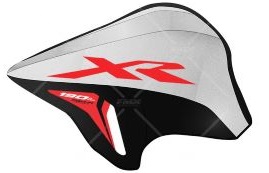 FUNDA TANQUE HONDA XR 190 L ORIG. FMX BLANCO ORIGINAL (THG 114 E-B)