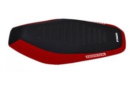 FUNDA ASIENTO HONDA WAVE 2017 NEGRO/ROJO (MXH HF 66NR)