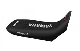 FUNDA ASIENTO YAMAHA XTZ 250 NEGRO/NEGRO/BLANCO FMX (MXY HFS 52NNB)