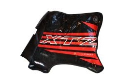 FUNDA TANQUE YAMAHA 125 PLASTICO NEGRO/BLANCO/ROJO FMX (TYG 51 P-NBR)