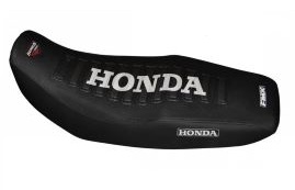 FUNDA ASIENTO HONDA GLH 150 GAUCHA NEGRO/NEGRO/BLANCO FMX (MXH HFS 117NNB)