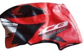 FUNDA TANQUE HONDA CB TWISTER 2020 ROJO ORIGINAL FMX (TGH 119 2020 E-R-N)