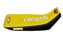 FUNDA ASIENTO SUZUKI DR 250/350 AMARILLO/NEGRO/BLANCO FMX (MXS HFS 103YNB)