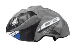 FUNDA TANQUE HONDA CB TWISTER 2020 GRIS/NEGRO ORIG FMX (THG 119 2020 E-G-B)