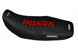 FUNDA ASIENTO HONDA NXR 125 BROS NEGRO/NEGRO/ROJO FMX (MXH HFS 18NNR)