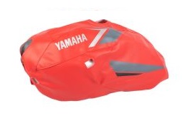 FUNDA TANQUE YAMAHA SZ RR150 ORIG. ESTAMPADO ROJO FMX (TYG 76 R)