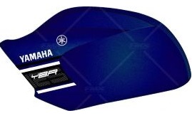 FUNDA TANQUE YAMAHA YBR125 C/DEFLECTORES ORIG. AZUL FMX (TYG 69 A)