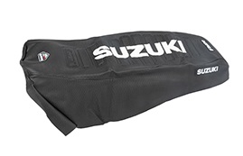 FUNDA ASIENTO SUZUKI EN 125 NEGRO/NEGRO/BLANCO FMX (MXS HFS 113NNB)