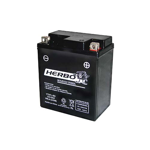 BATERIA DE GEL 12v YTX7L-BS AGM HERBO (88)