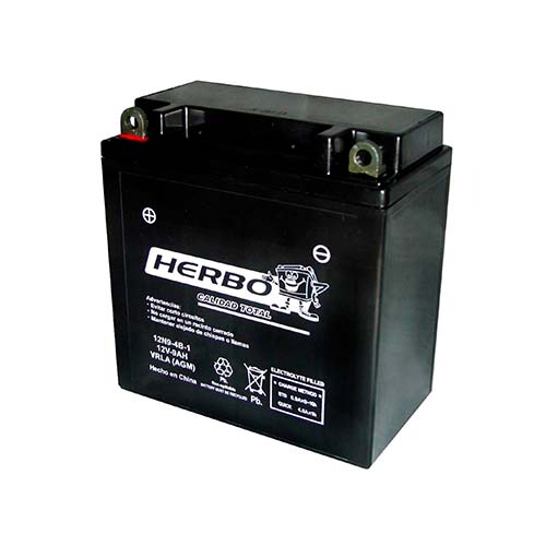 BATERIA DE GEL 12v 12N9-4B-1 AGM HERBO (94)