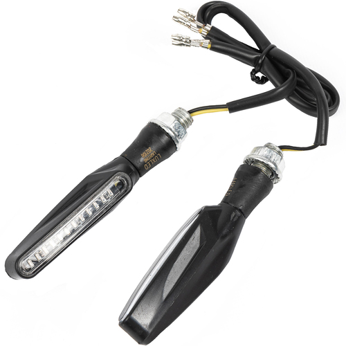 FARO DE GIRO UNIVERSAL AMBAR 12V 5W 1500 LUX LED LIGHTING JUEGO (DJ-ZXD515W)
