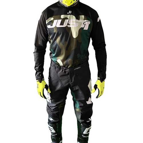 CONJUNTO MOTOCROSS MX CAMO TALLE 28/30 JUST1