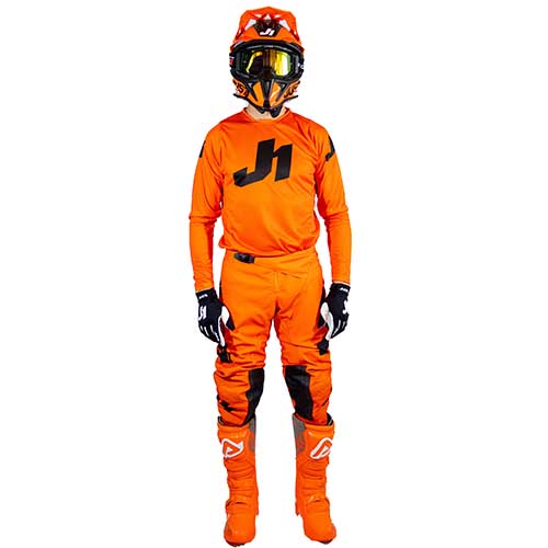 CONJUNTO MOTOCROSS ESSENTIAL NARANJA TALLE 28/30 JUST1