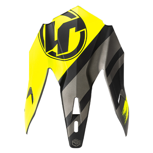 VISERA JUST1 CROSS J32 PRO KICK YELLOW BLACK TITANIUM