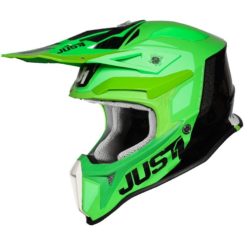 CASCO JUST1 J18 PULSAR FLUO GREEN/TITANIUM/BLACK S