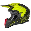 CASCO JUST1 J18 VERTIGO RED/GREY FLUO YELLOW MATT XS