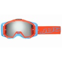 ANTIPARRA JUST1 IRIS NEON RED/BLUE (MICA REPUESTO + TEAR OFF 8pcs)