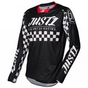 JERSEY (BUZO) MOTOCROSS JUST1 J-FORCE RACER BLACK/WHITE S