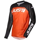 JERSEY (BUZO) MOTOCROSS JUST1 J-FORCE TERRA BLACK/ORANGE S