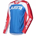 JERSEY (BUZO) MOTOCROSS JUST1 J-FORCE TERRA BLUE/RED/WHITE S