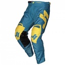 PANTALON MOTOCROSS JUST1 J-FORCE TERRA BLUE/YELLOW XS