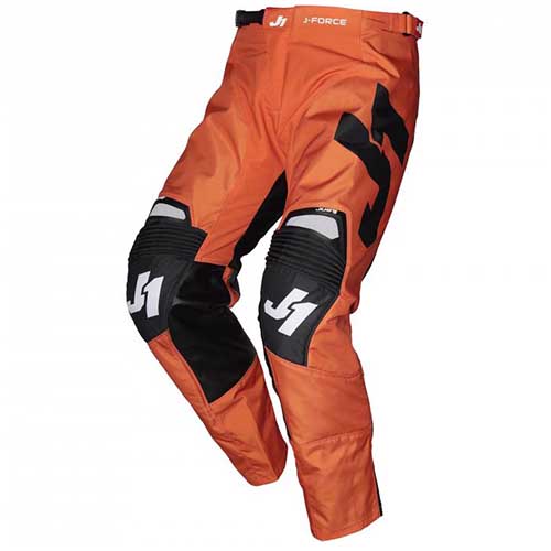 PANTALON MOTOCROSS JUST1 J-FORCE TERRA ORANGE/BLACK S