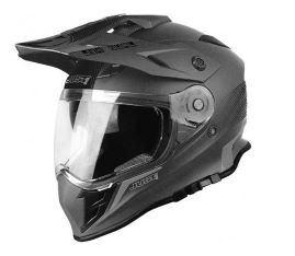 CASCO JUST1 J34 ADVENTURE CROSS SOLID TITANIUM MATT S