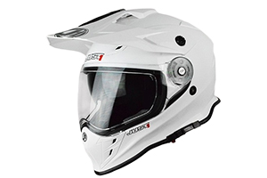 CASCO JUST1 J34 ADVENTURE CROSS SOLID WHITE GLOSS L