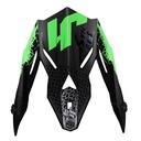 VISERA JUST1 J38 MASK FLUO GREEN / TITANIUM / BLACK