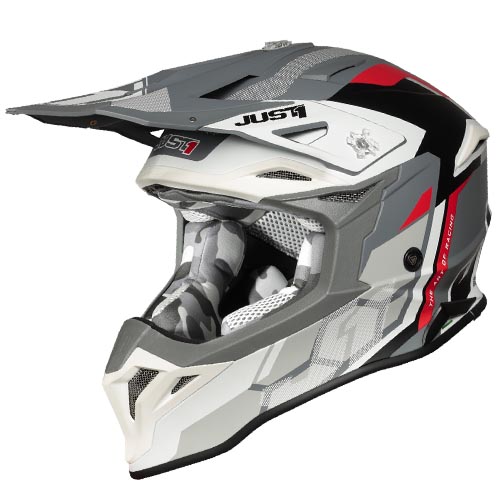 CASCO JUST1 J39 REACTOR WHITE/RED/GREY S