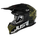 CASCO JUST1 J39 KINETIC CAMO GREEN/BLACK MATT XS