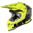 CASCO JUST1 J39 KINETIC CAMO GRAY RED LIME/FLUO YELLOW S