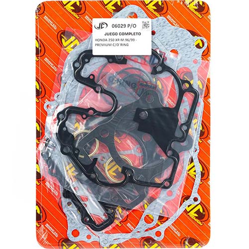 JUNTA HONDA 250 XR M.96/99 PREMIUM C/ORING JC (06029P/O)