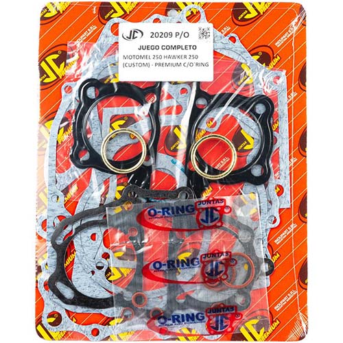 JUNTA MOTOMEL HAWKER 250 (CUSTOM) PREM. C/ORING JC (20209P/O)