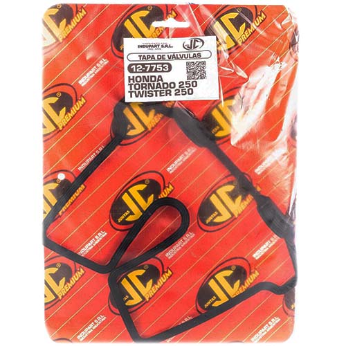 JUNTA TAPA DE VALVULAS HONDA TWISTER/TORNADO JC (12-7753J)