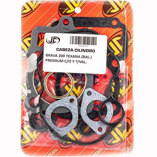 JUNTA TAPA DE CILINDRO BRAVA 200 TEXANA (BAL) PREMIUM C/ORING JC (21241P/O)