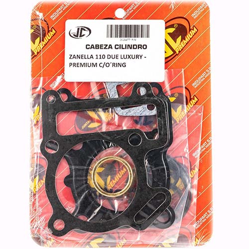 JUNTA TAPA DE CILINDRO ZANELLA 110 DUE PREMIUM C/ORING JC (21028P/O)