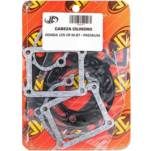 JUNTA TAPA DE CILINDRO HONDA 125 CR M.87/91 PREMIUM JC (00568P)
